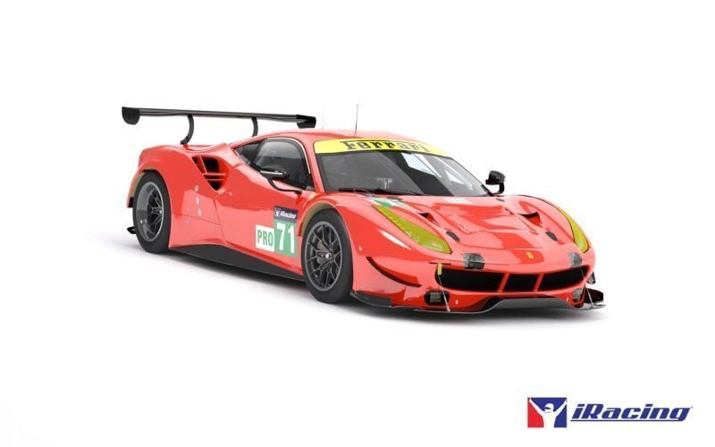 Ferrari 488 Gte And Ford Gt Lm Coming To Iracing Tomorrow