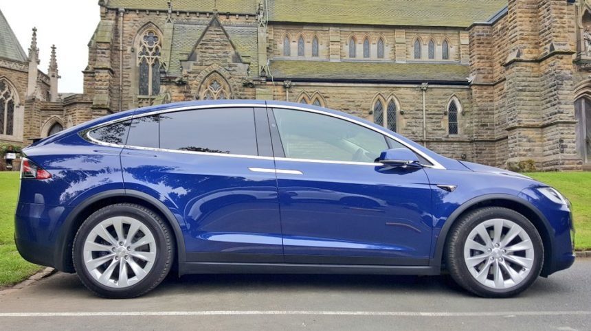 first drive review tesla model x 100d