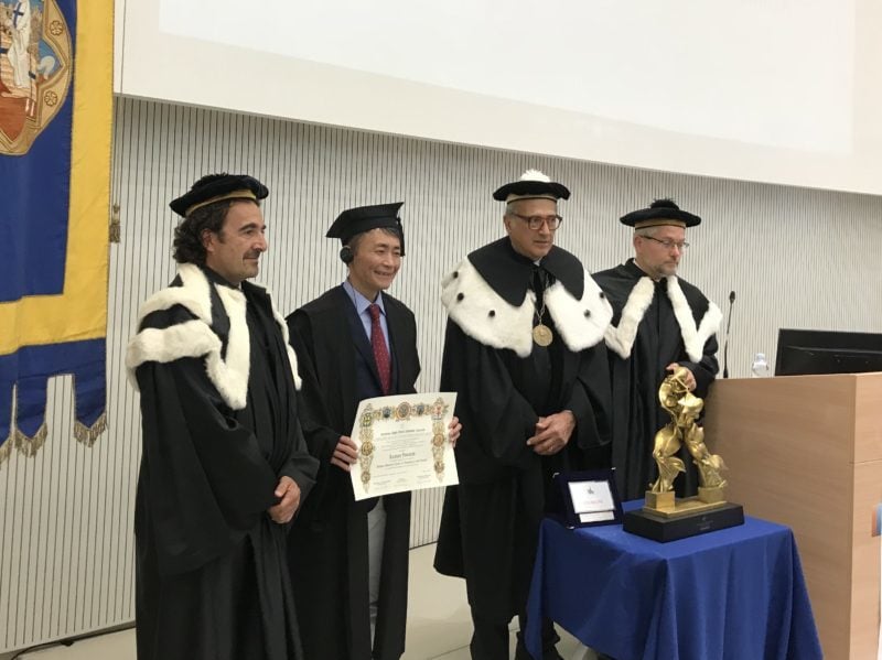 Kazunori Yamauchi Receives Honorary Doctorate Degree from University of  Modena & Reggio Emilia – GTPlanet