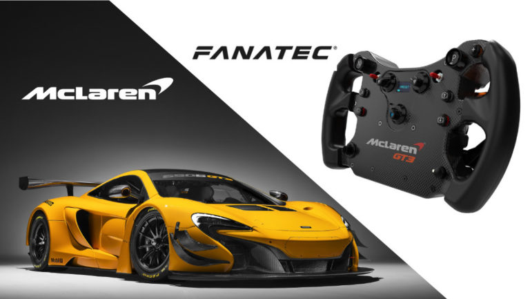 Fanatec Opens Limited Pre-Orders for New CSL Elite McLaren GT3 Wheel – GTPlanet