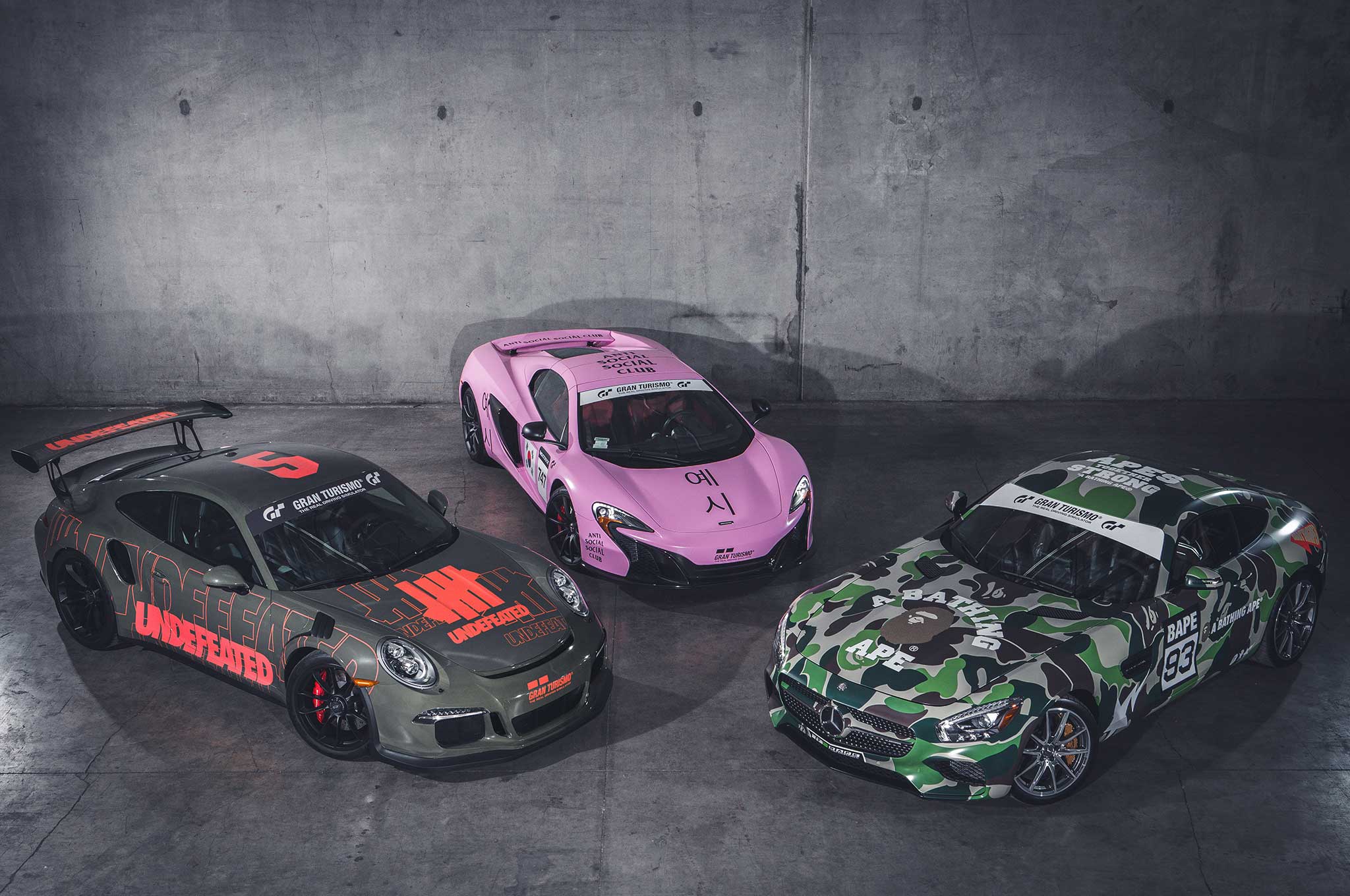 Here'S The New Gran Turismo Merch From Undefeated, Bape, & Anti Social  Social Club – Gtplanet