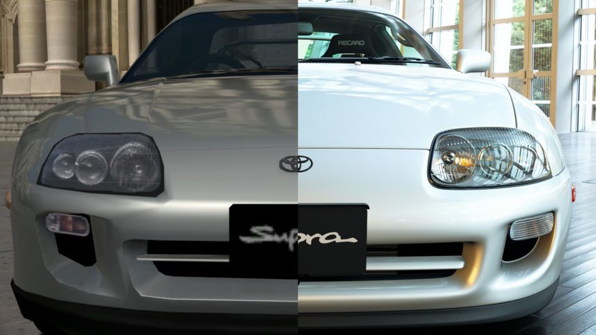 Gt Sport Vs Gt6 Comparison The Super Premium Supra