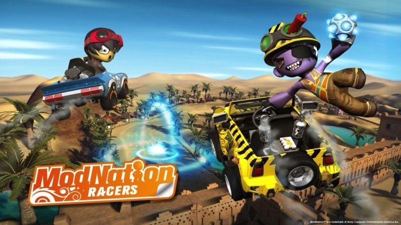 Four-player split screen: ModNation Racers has it! – Destructoid