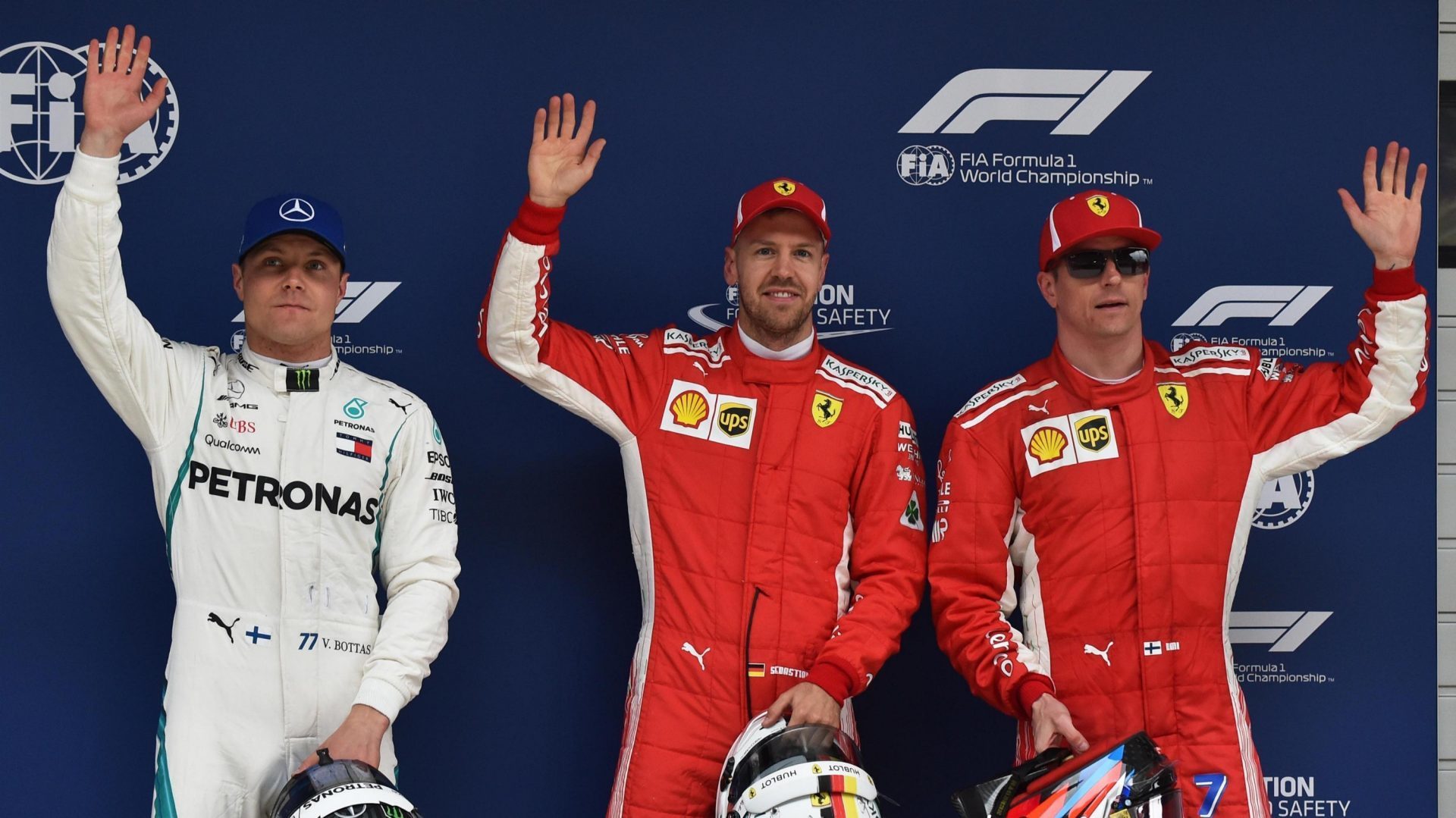 2018 Formula One Heineken Chinese Grand Prix — Qualifying Results
