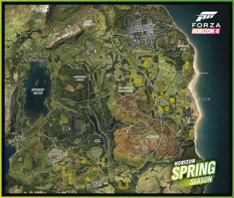 Checkout Forza Horizon 4 s Springtime Map And Tour The Streets Of Edinburgh GTPlanet