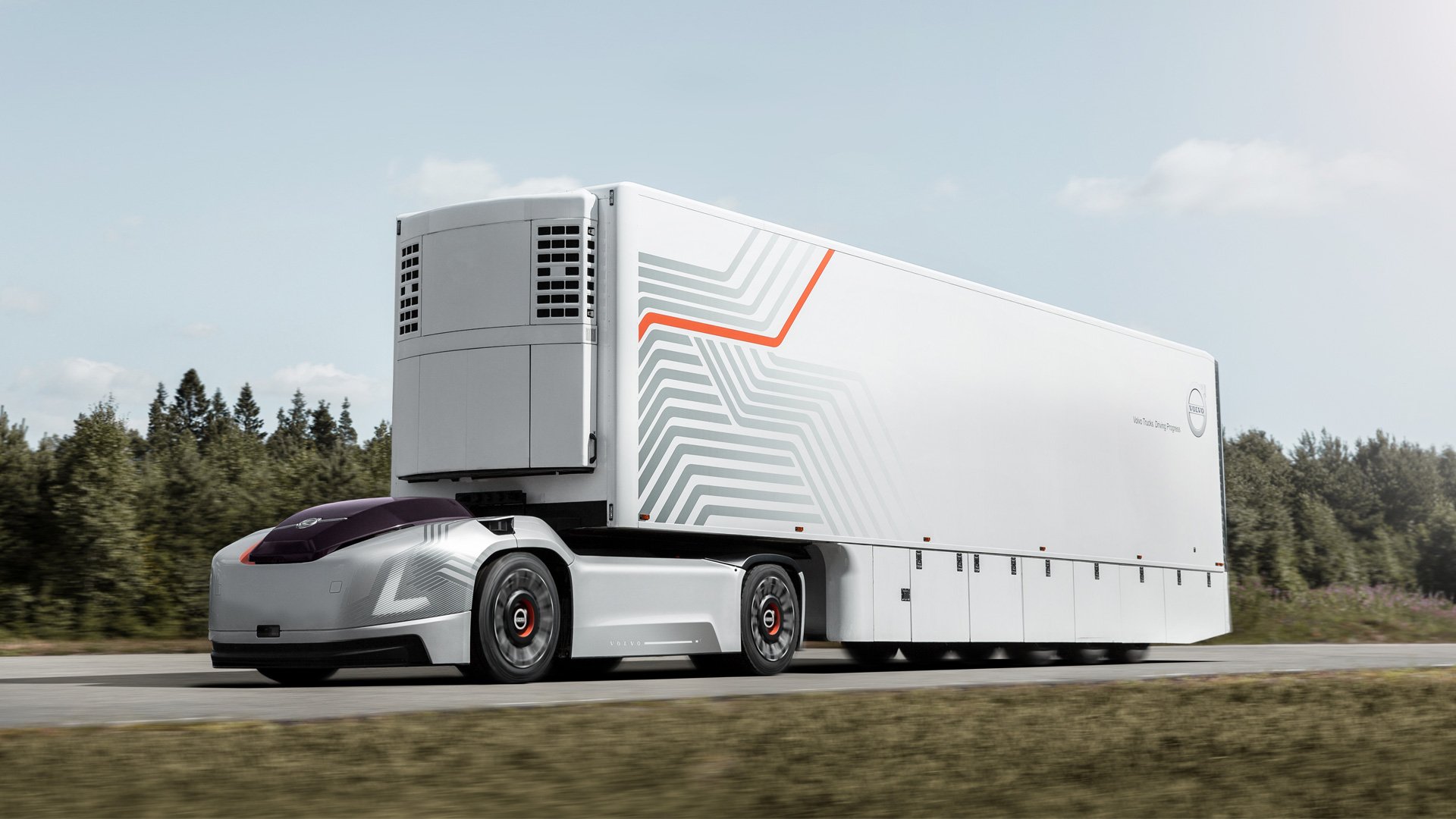 Volvo Trucks Introduces Vera A Fully Autonomous Electric Semi Truck