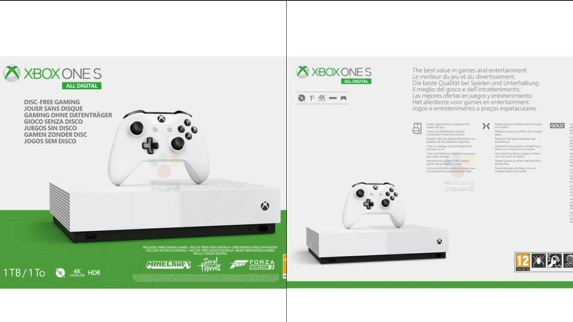 Xbox One S All Digital Version Leaked, Releases May 7 – GTPlanet