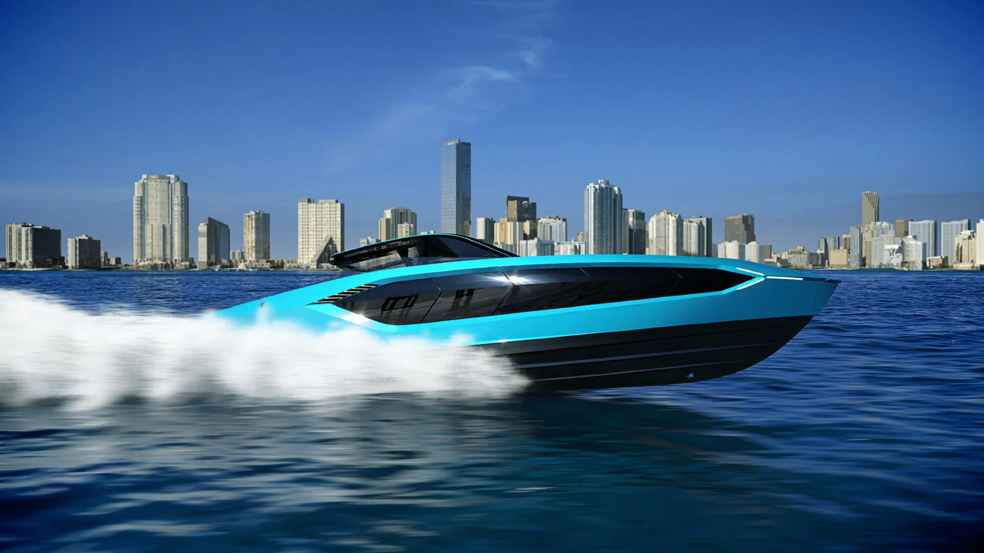 Lamborghini 63 yacht