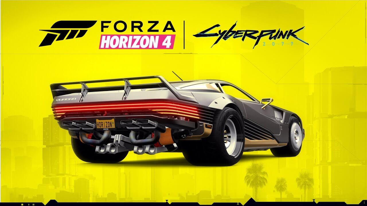 Forza Horizon 4's Cyberpunk 2077 Tie-In Car Lands Today – GTPlanet