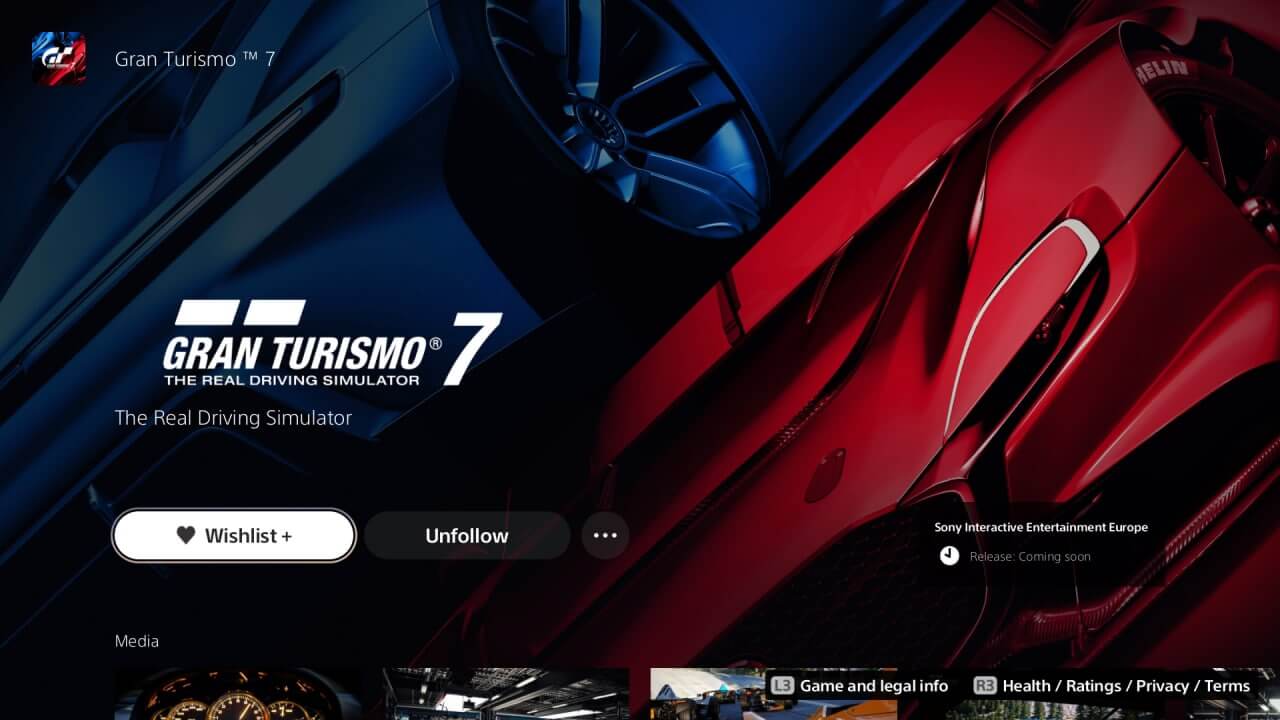 Any idea why two versions of GT7 are on the Home Screen? : r/playstation