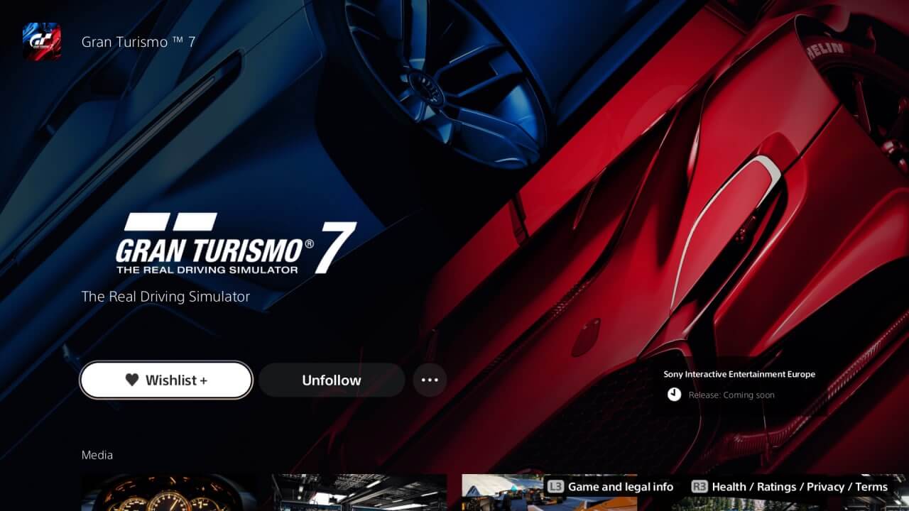 Gran Turismo 7 PS5