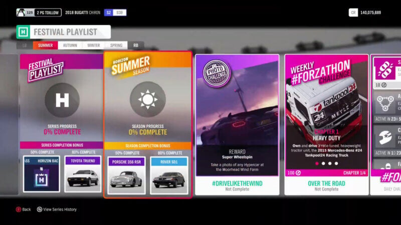 Forza Horizon 4 Series 34 update will add two new cars and include some new  bug fixes