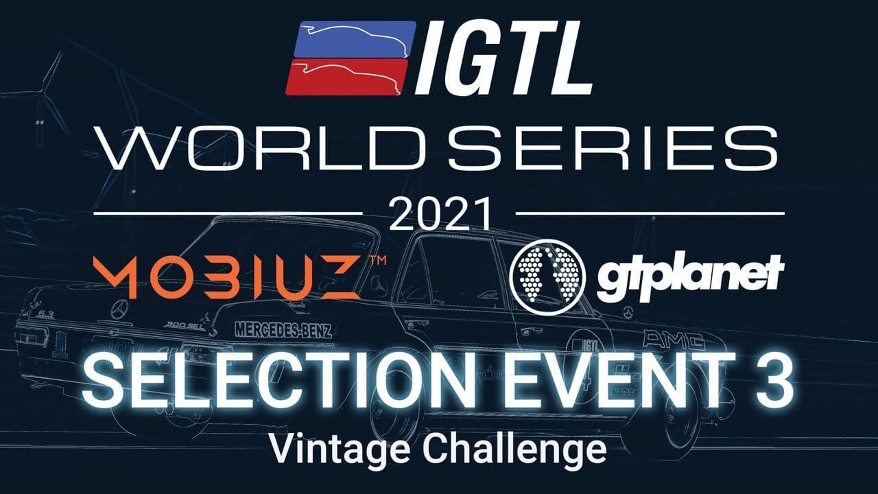Live Stream 2021 International GT League World Series Selection Event 3