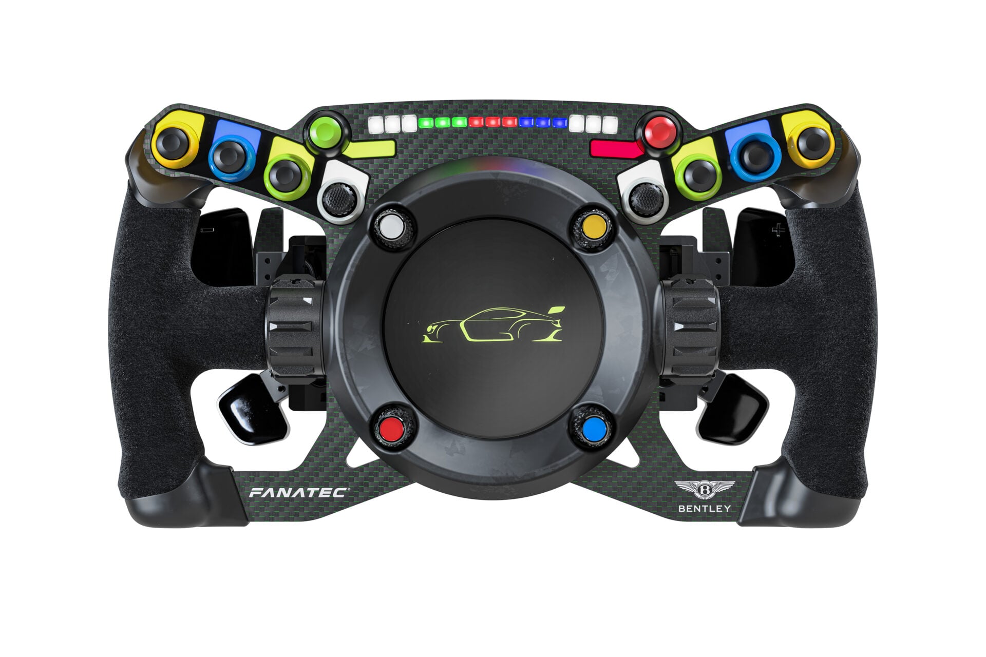 Fanatec Bentley Wheel Will Drive Up Pikes Peak Then Mount to Your Sim Rig