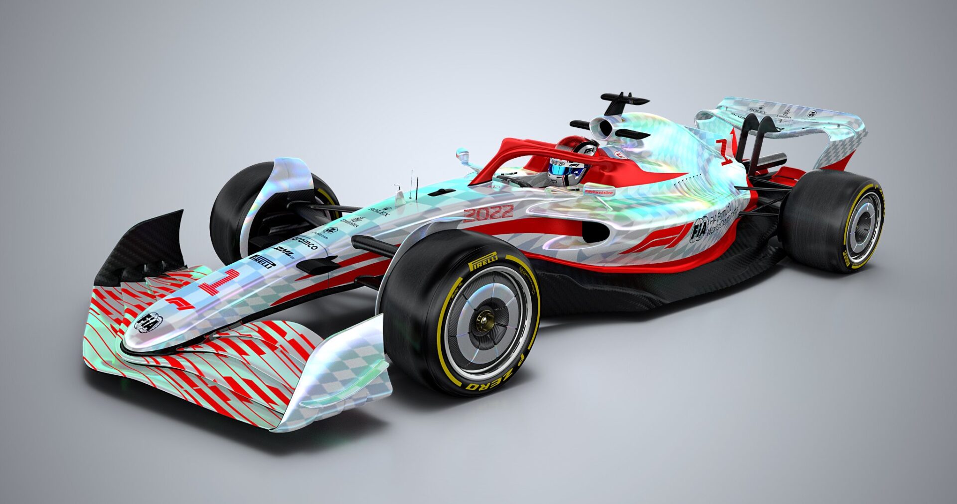 Formula One Reveals 2022 Car Prototype