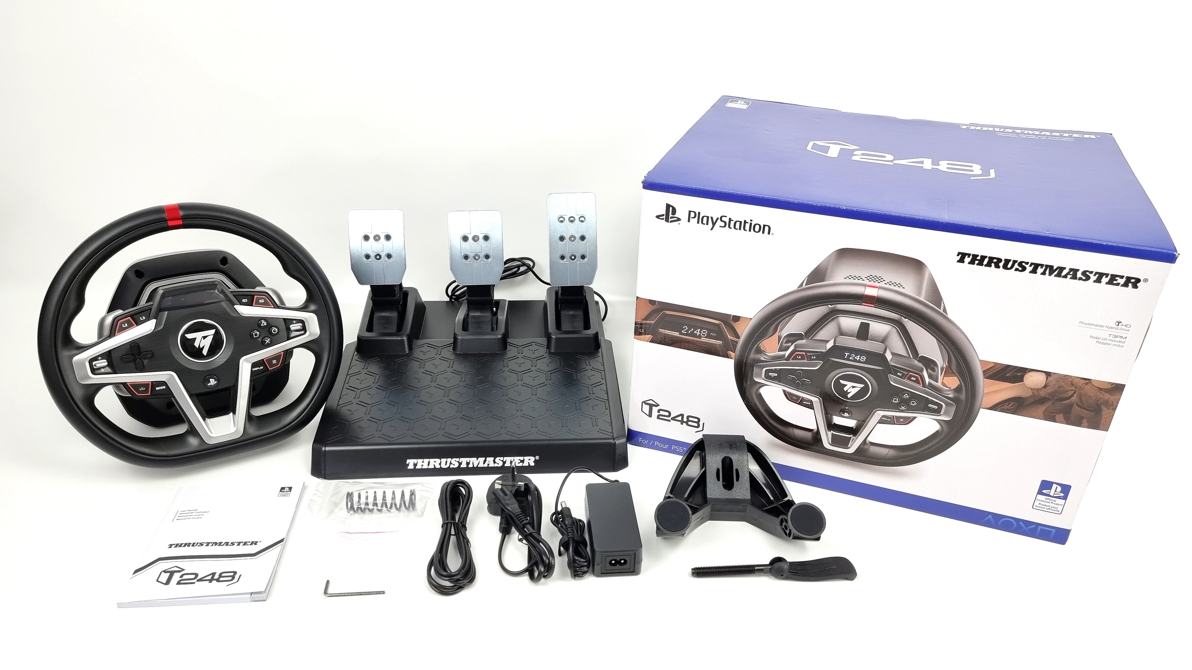Thrustmaster T248 Hybrid Drive PlayStation 5 Wheel Leaks Ahead of