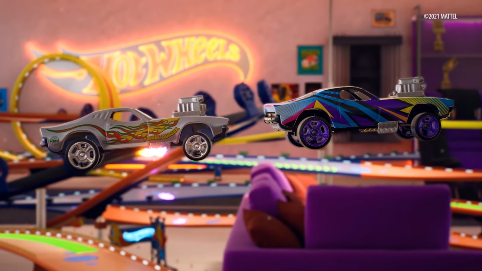 Hot wheels unleashed complete 1 race in a course qustpen