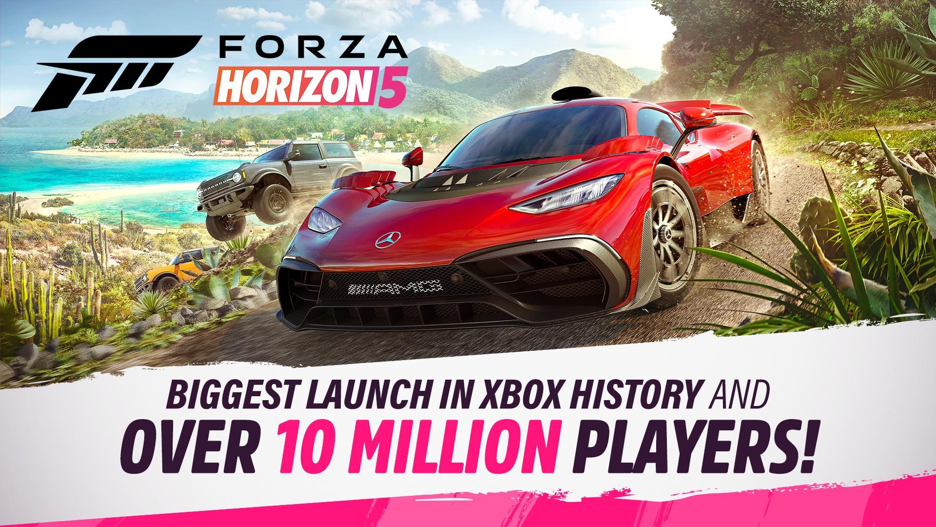 Microsoft Reveals Massive 'Forza Horizon 5' Launch Numbers