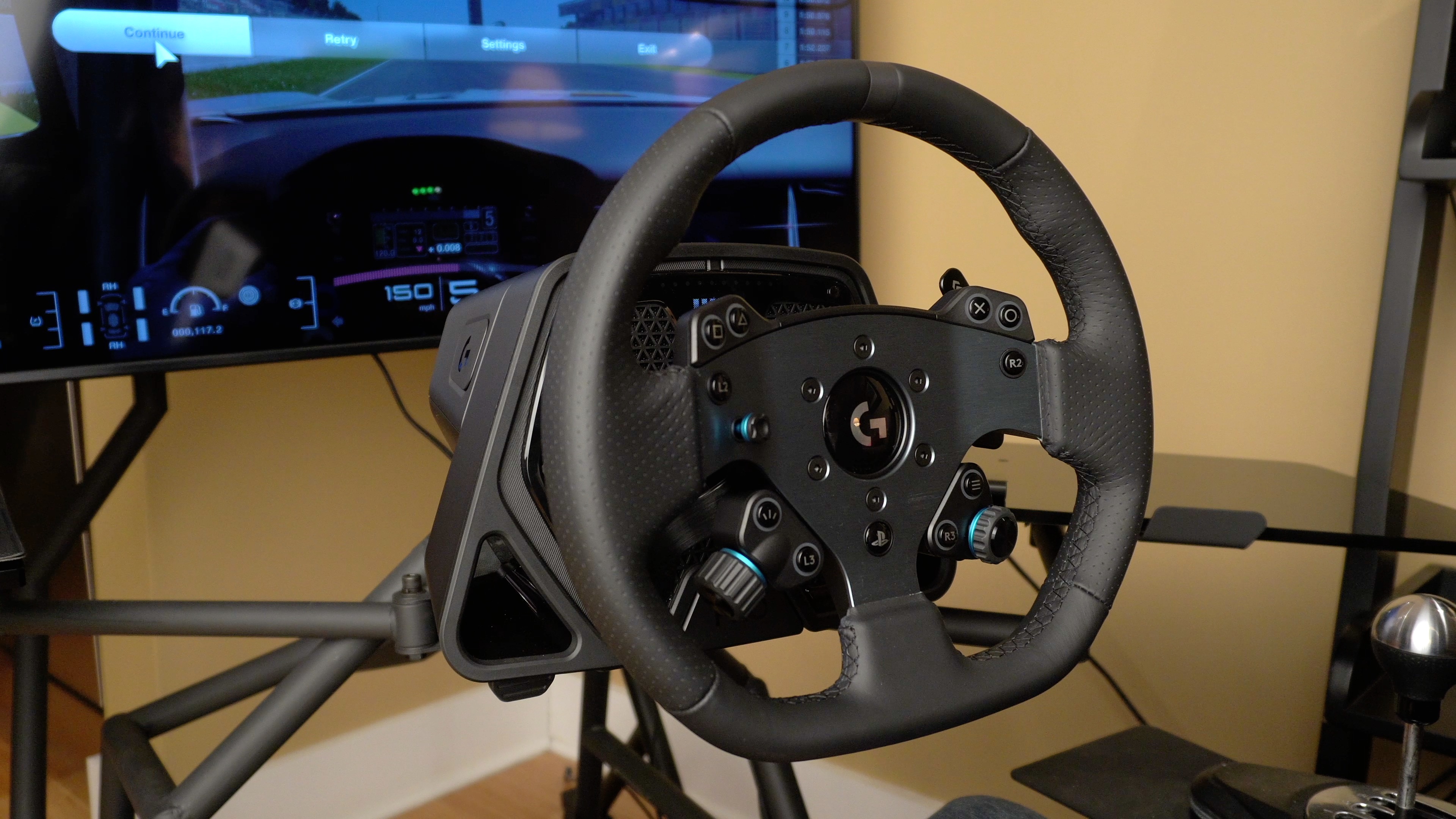 THE NEW LOGITECH PRO RACING WHEEL CAME OUT AND I TELL YOU WHAT I