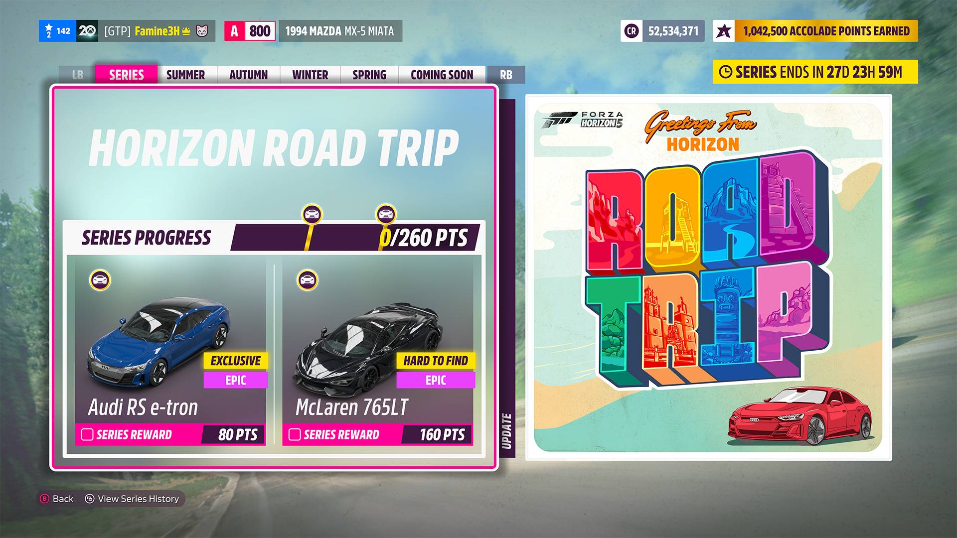 Your guide to Forza Horizon 5's Series 6 Summer Festival Playlist