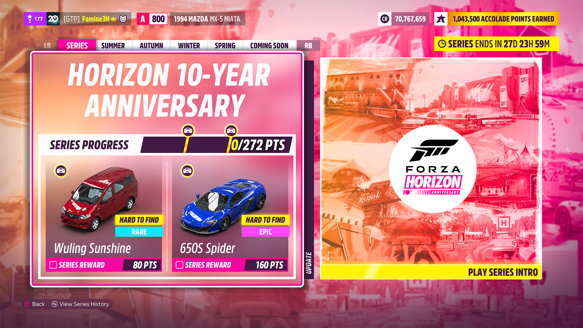 Forza Horizon 5's nostalgia-filled 10-Year Anniversary update now live