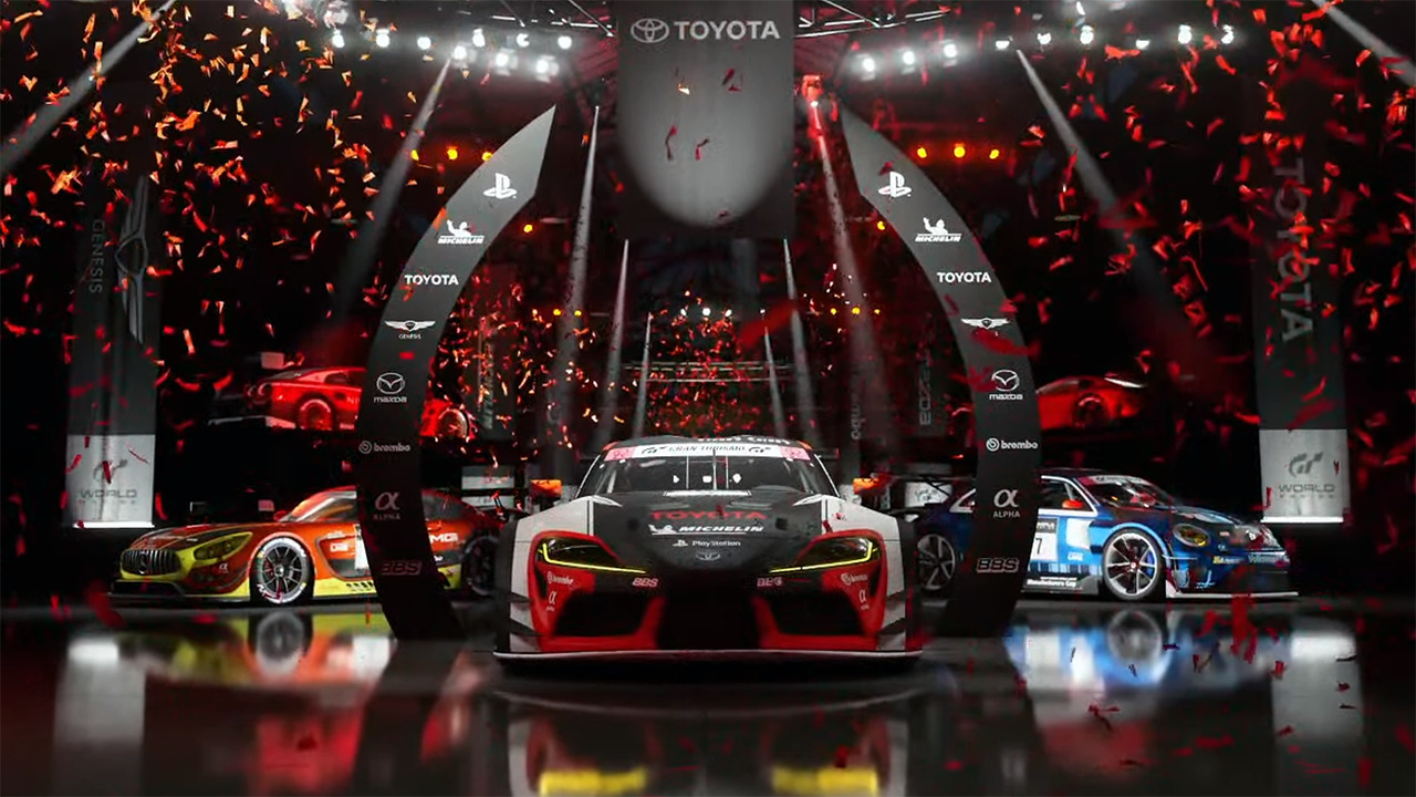 Toyota wins in Gran Turismo World Series Manufacturers Cup