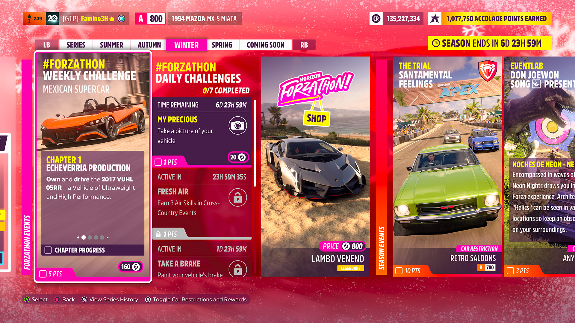 Forza Horizon on X: The Lunar New Year is here! 🎇 Celebrate with new  cars, horns and Trailblazers as lanterns dress the streets of Guanajuato.  #ForzaHorizon5 Series 3 begins this week and