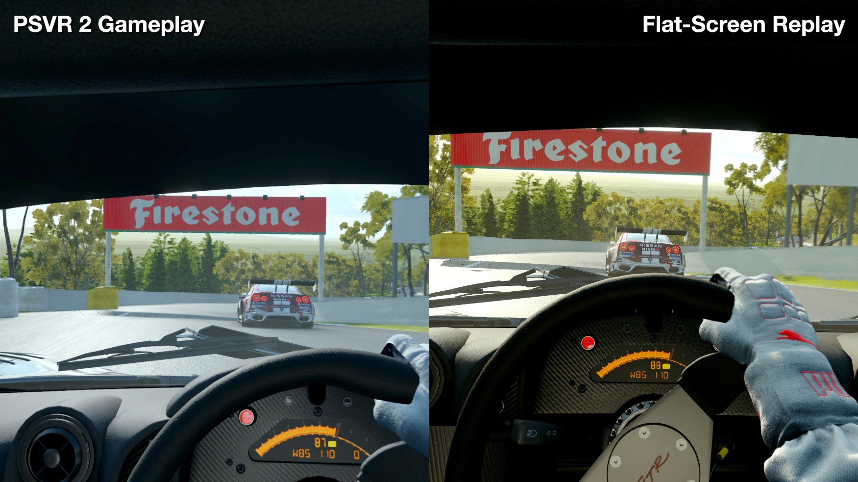 GT Sport VS Gran Turismo 7 Comparison Shows Massive Leap in Graphical  Quality From PSVR1 to PSVR2