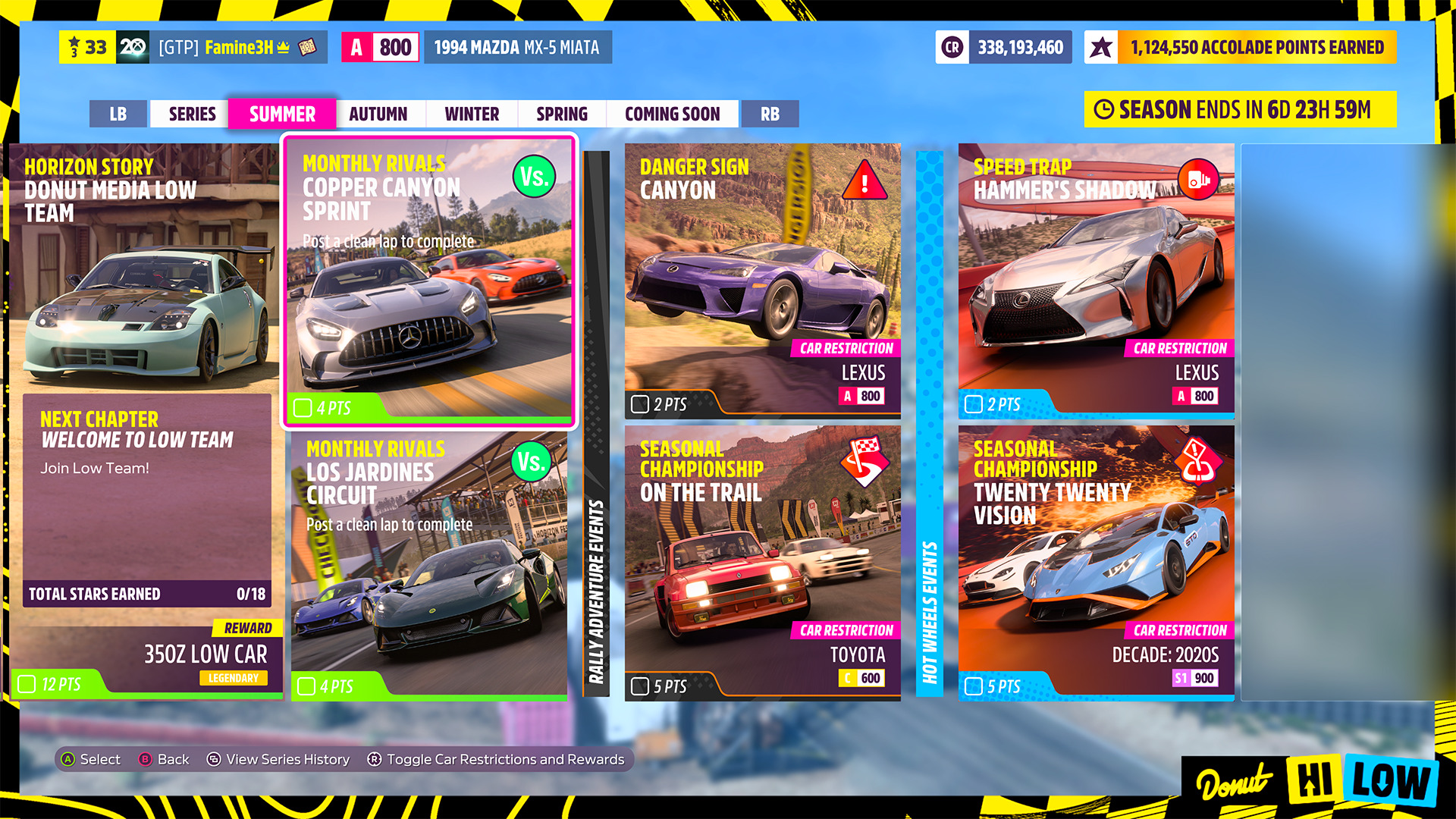 Forza Horizon on X: Donut Media is back in #ForzaHorizon5! Drive the  Hi-Low cars in an unmissable new story, tune up your next ride at the  Horizon Test Track, fit new car