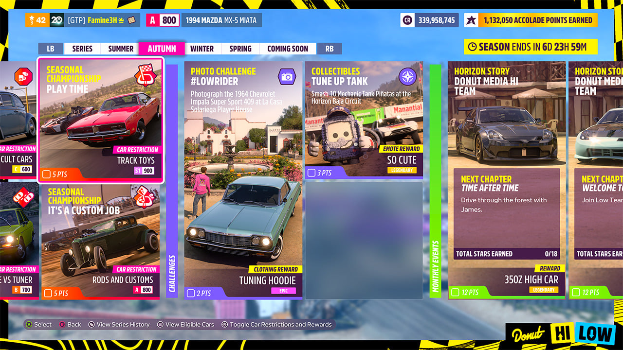 Forza Horizon 5 Series 6 Autumn: Festival Playlist, reward cars, challenges  & more