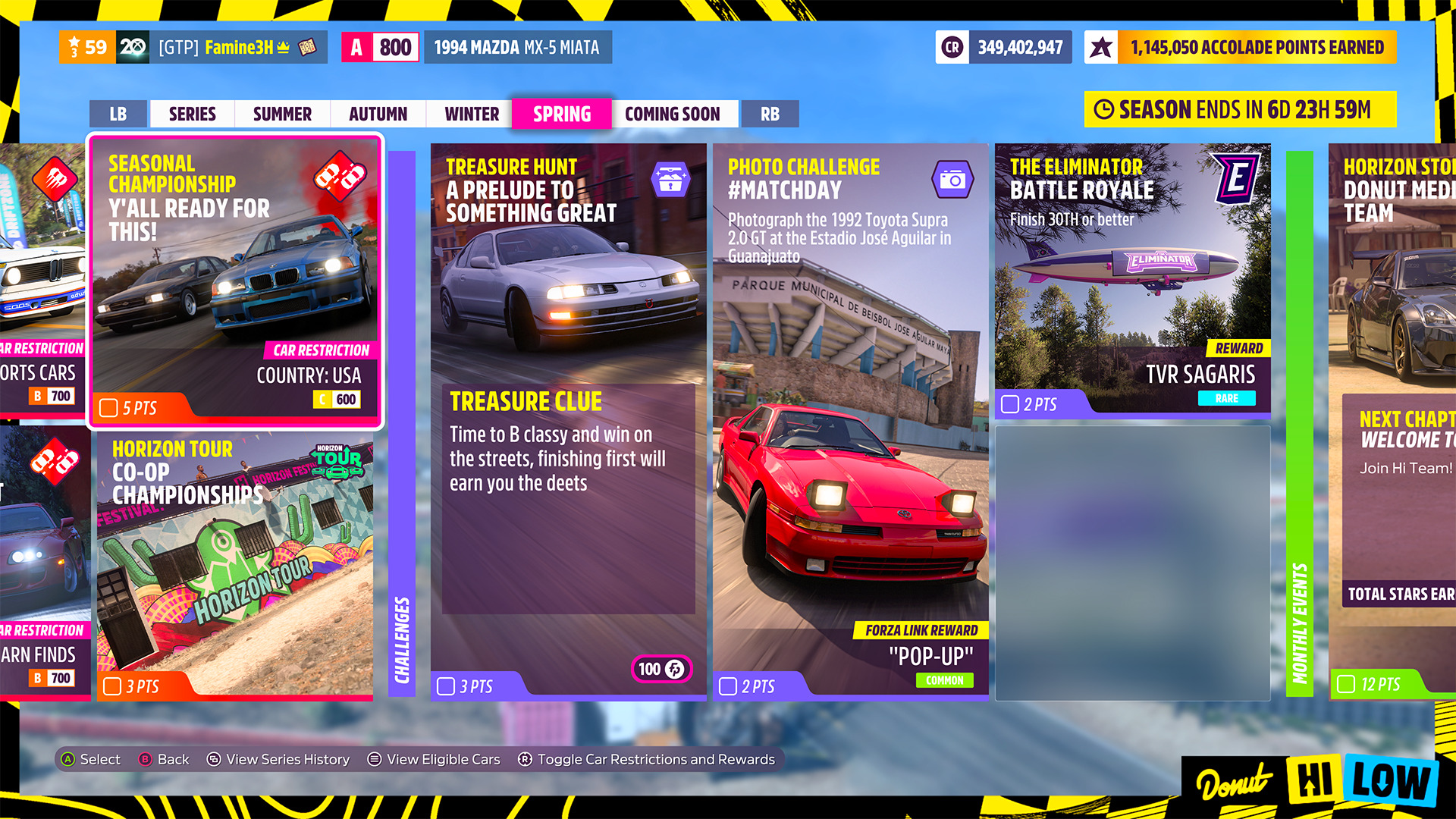 Forza Horizon on X: The Lunar New Year is here! 🎇 Celebrate with new  cars, horns and Trailblazers as lanterns dress the streets of Guanajuato.  #ForzaHorizon5 Series 3 begins this week and