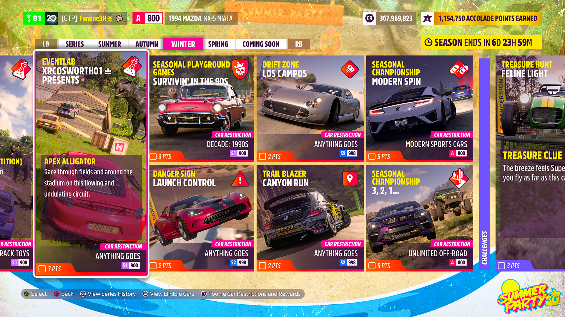 Forza Horizon 5 Season Change: Creative Differences – GTPlanet