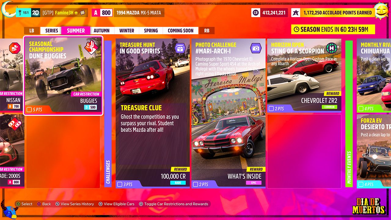 Forza Horizon on X: The Lunar New Year is here! 🎇 Celebrate with new  cars, horns and Trailblazers as lanterns dress the streets of Guanajuato.  #ForzaHorizon5 Series 3 begins this week and