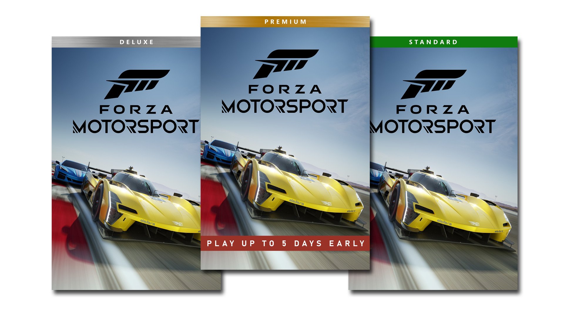 Pre-Order Editions – Forza Support