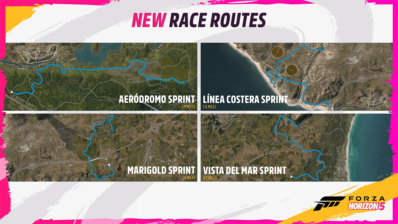 Forza Horizon 4 Full Map Revealed, New Online Freeroam and Photo