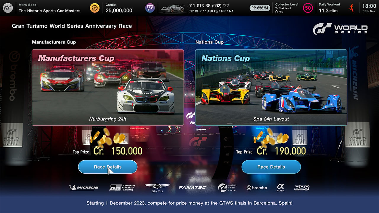 Best of Gran Turismo® Campaign Starts Today 