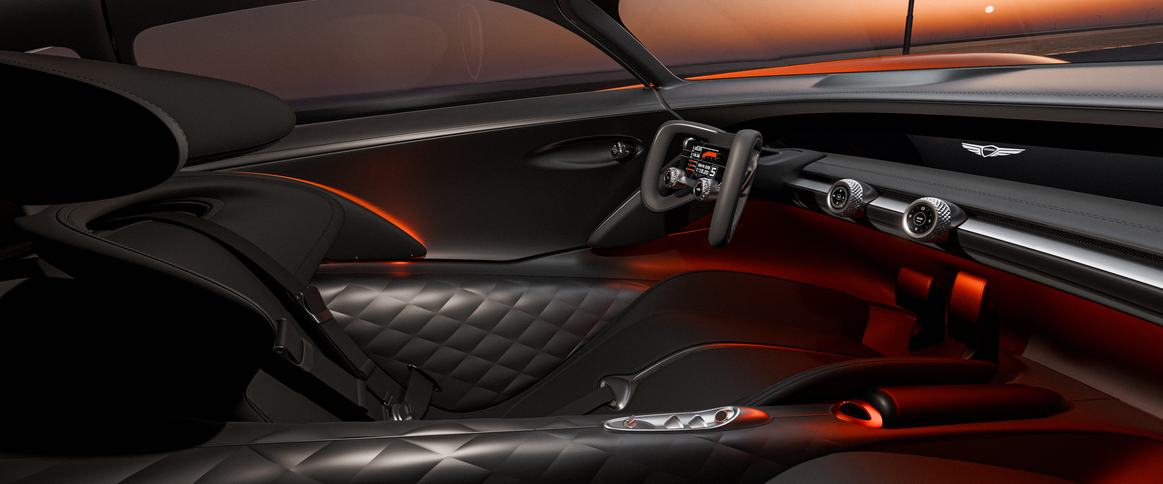 Genesis dévoile un concept car qui sera disponible sur Gran Turismo 7 en  janvier.