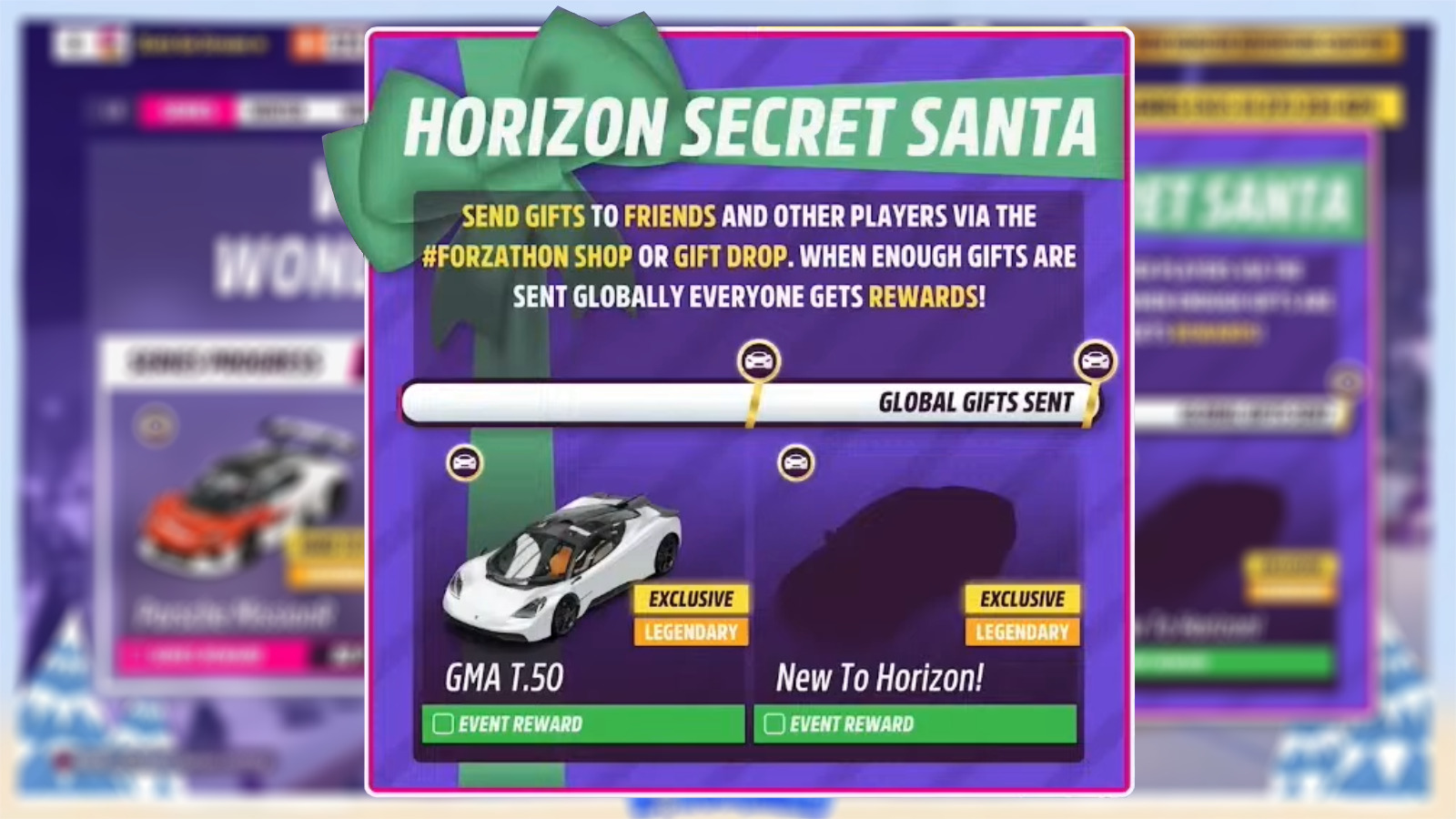 Forza Horizon 5 'Winter Wonderland' brings back Secret Santa and