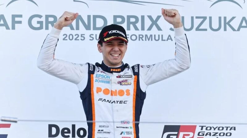 Igor Fraga feiert ersten Sieg in der Super Formula und sichert sich den Titel Rookie of the Year
