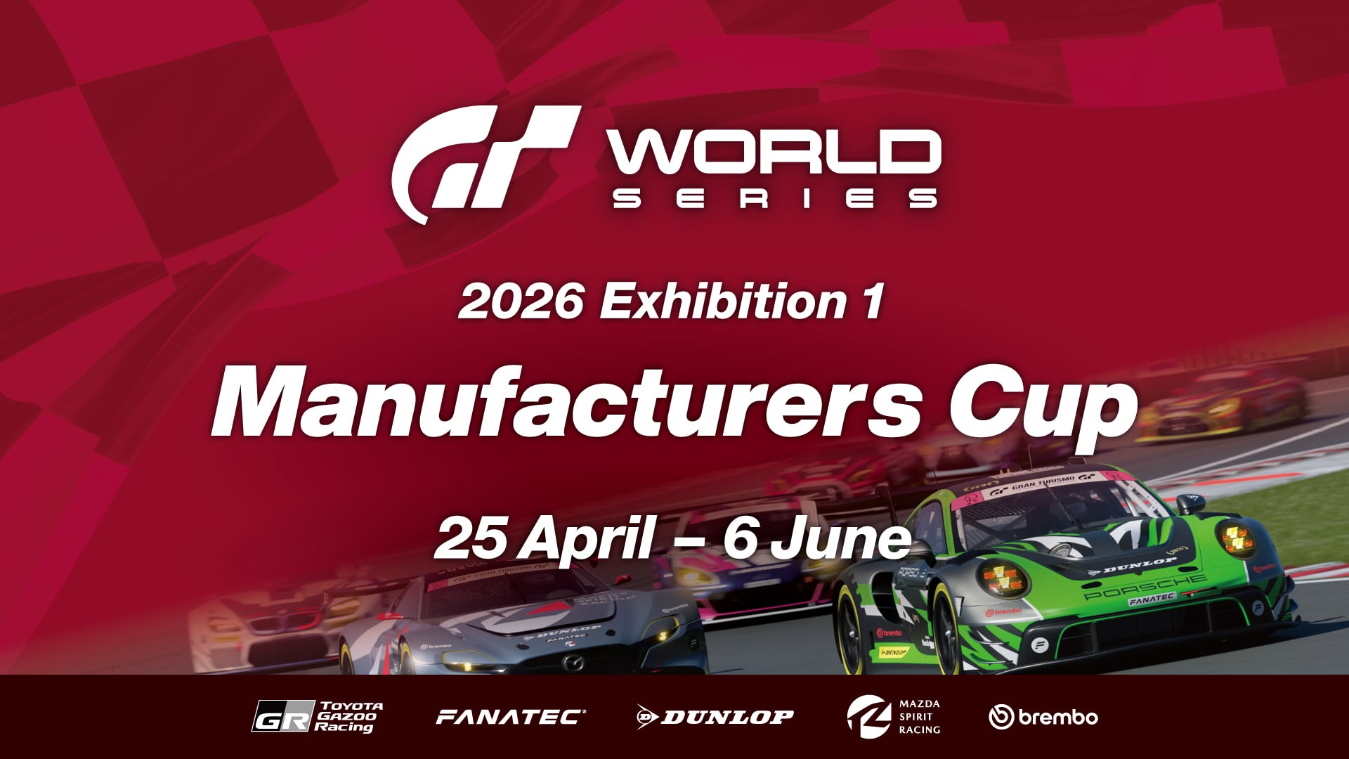 Gran Turismo World Series 2026 Manufacturers Cup Exhibition Season Begins April 25